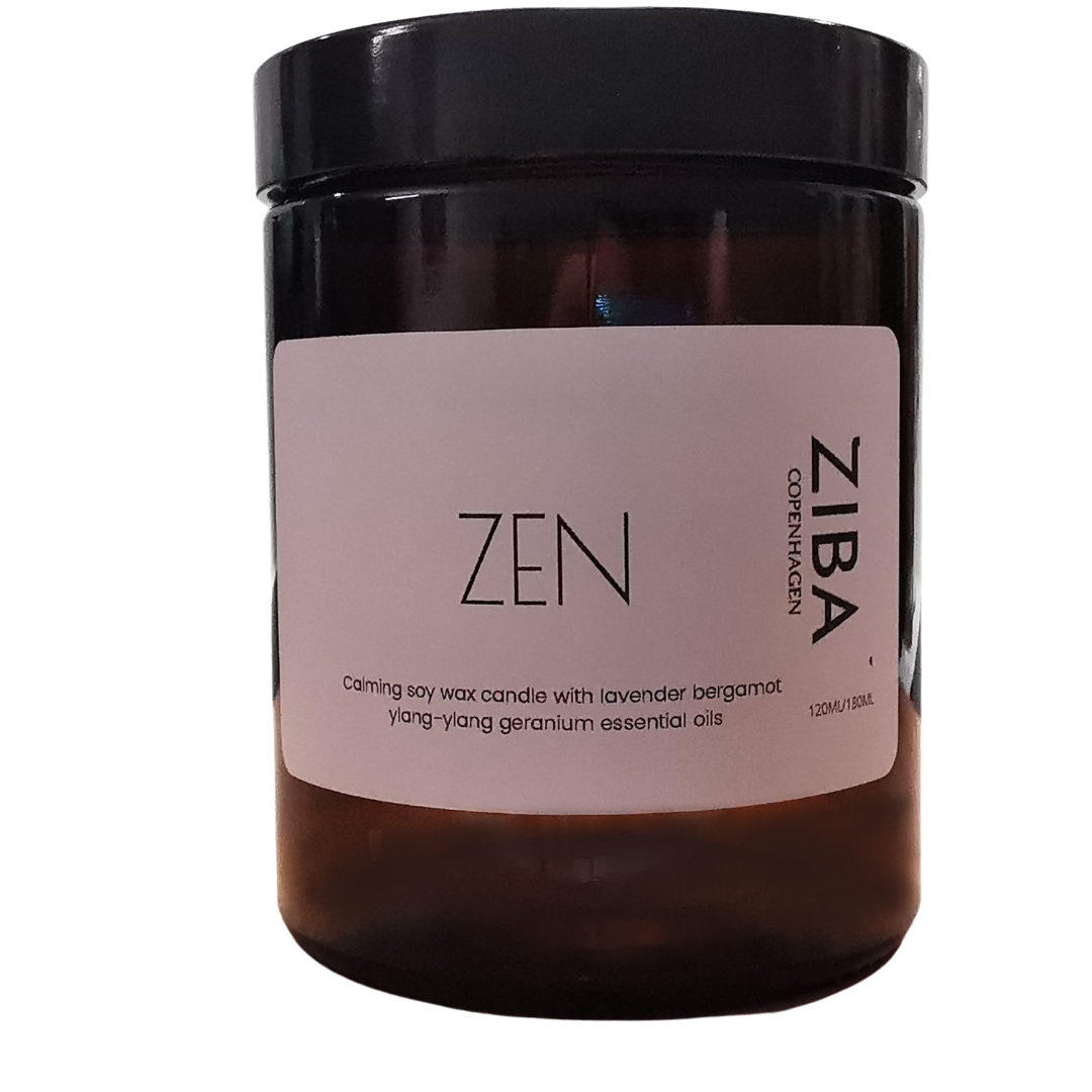 ZEN - Calming soy wax candle - Ziba Copenhagen