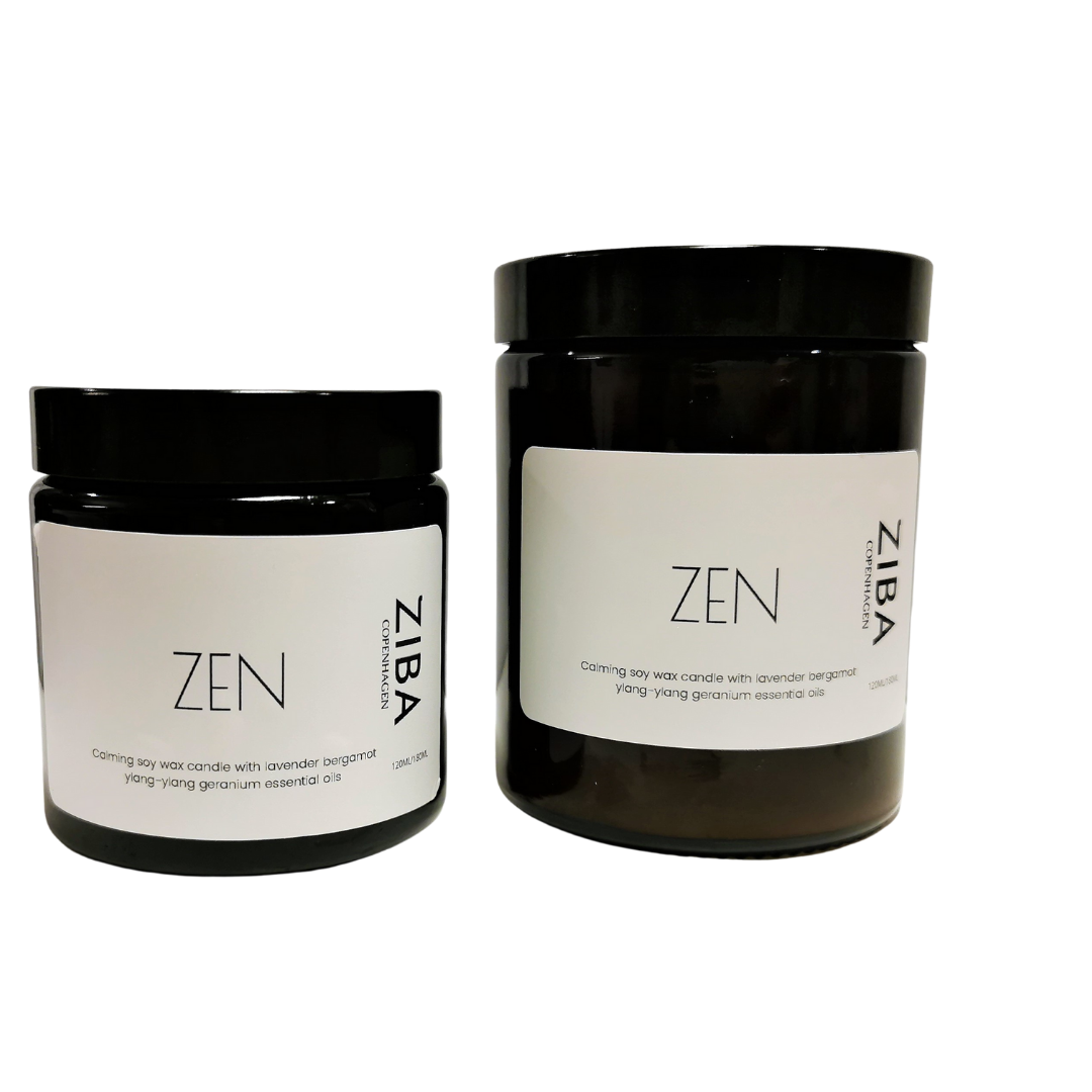 ZEN - Calming soy wax candle - Ziba Copenhagen